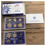 2004 United States Mint State Quarters Proof Set,