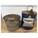 Champlin Grease Bucket, 5-Gallon Champlin Can