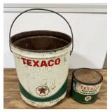 Texaco 35-Pound Grease Pail, Texaco 5lb Rustproof