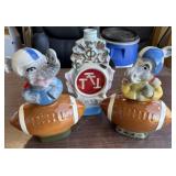 2 Jim Beam Democratic & Republican Football