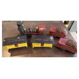 4 McCormick Whiskey Train Car Decanters,