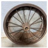 Steel Wagon Wheel Approx. 31' Wide