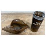 Vintage Van Briggle Pottery Drinking Glass,