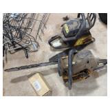 2 Poulon Pro Chainsaws