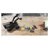 Vintage International Grain Drill, 1950s Marx