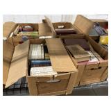 9+/- Boxes of Books