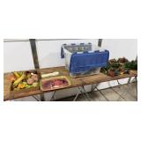 Plastic Artificial Fruit, Wreaths, Candle