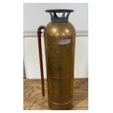 Pyrene Brass Fire Extinguisher
