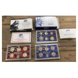 (2) 2005 State Quarters Proof Sets, (1) 2005