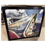 Vintage Style Dodge Coronet Framed Art Piece