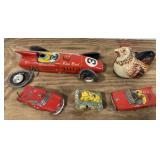 5 Vintage Tin Toys