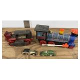 4 Vintage Tin Toys