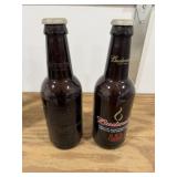 2 Approx. 14' Tall Collectible Budweiser Bottles