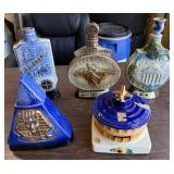 3 Jim Beam State Decanters, 1 Jim Beam Germany