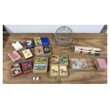 Playing Cards, Dominoes, Bingo Hopper