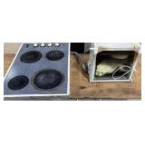 Whirlpool Cooktop, Ronco Rotisserie & BBQ Oven