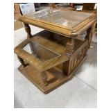 Vintage Tiered End Table