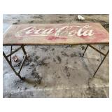 Vintage Coca-Cola Metal Table