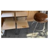 Barstool, 2 Matching End Tables