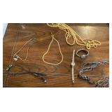 2 Watches, 5 Necklaces