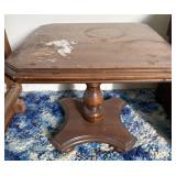 Vintage Wooden End Table