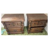2 Matching Nightstands