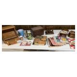 Cookbooks, Coasters, Straw Dispenser,