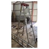 6' Werner Aluminum Ladder, Extension Ladder Piece