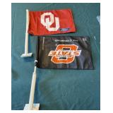 OU Car Flag, OSU Car Flag