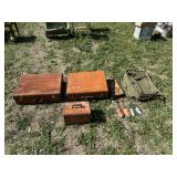 Vintage luggage and bags