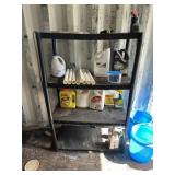 Herbicide, plastic shelf