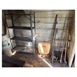 Lawn tools, backpack sprayer