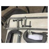 Jorgens F clamps 4 1/2' x 18' (2), Pittsburgh 8'