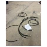 Air hoses 6,000 psi (4), 350 psi (1)