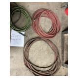 Air hoses: 1/2'x 50', 3/8' x 50', 3/8' x 25'
