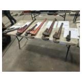 white folding tables (2) 5' x 27' x 28'