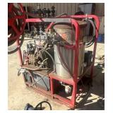 Hotsy Hotwater pressure washer, skid mounted