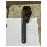 Ridgid Steel pipe wrench 12' (1)