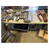 White folding tables (3) 5