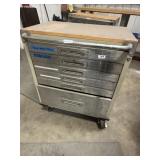 metal drawers on wheels 18' x 28' x 35',