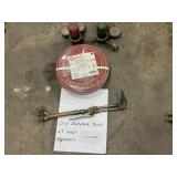 Oxy/acetylene torch, 25' hoses, regulators