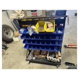 bin organizer and contents