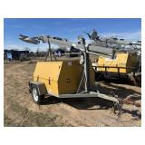 light tower with trailer
