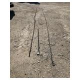 20' chains (2), 4' chain (1)