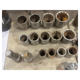 drive sockets and ratchet