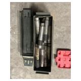 assorted heavy duty drill rods or drill pipe