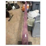 8' gymnast 4 x 4 balance beam