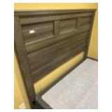 wood bed frame ( 63' across)