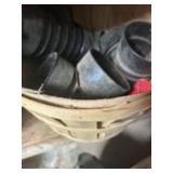 4' snap tee, couplers, with basket