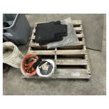 Hard hats, foreman grill, bug zapper, car mats,